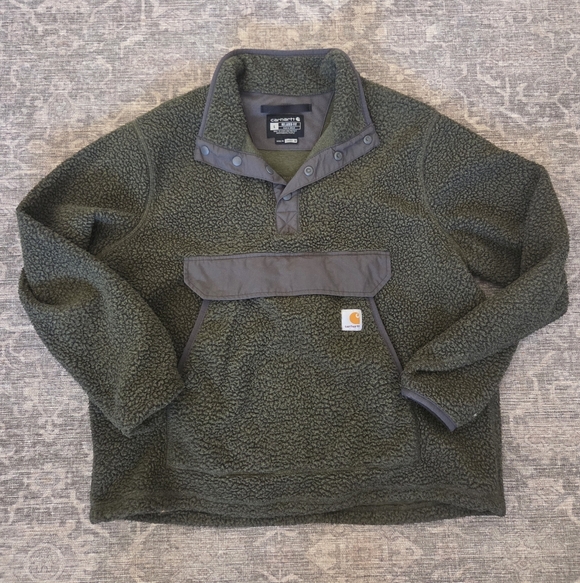 Carhartt Other - Men's Carhartt Olive Pullover